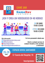 GameDev Cantabria Game Jam Verano 2026