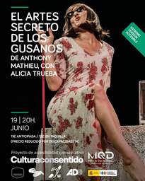 Función accesible de “El arte secreto de los gusanos” , de Café de las Artes Teatro