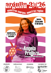 Charla "Nuestros cuerpos, nuestras reglas", impartida por Ángela Prellezo