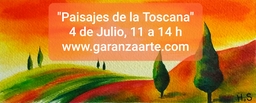 Taller de acuarela "Paisajes de la Toscana"