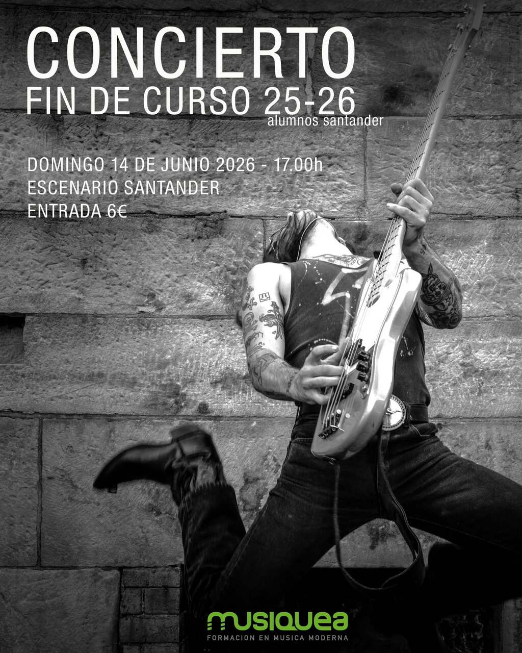 Concierto de fin de curso de la escuela de música Musiquea