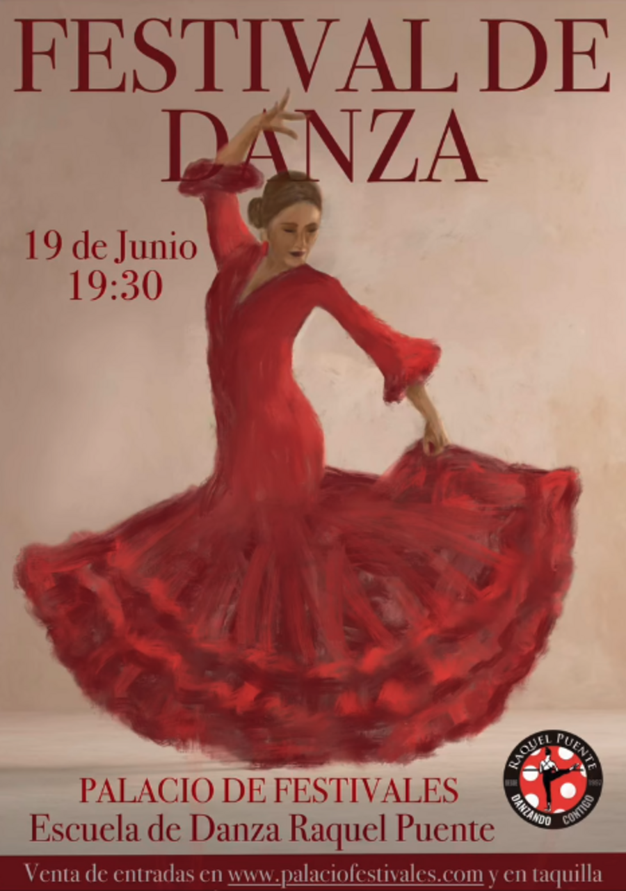 Festival de danza de la escuela Raquel Puente