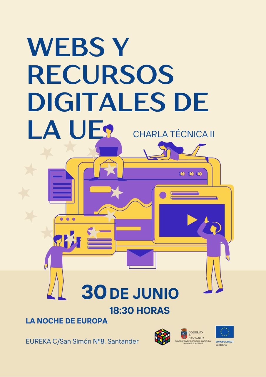 Charla Técnica II "Webs y recursos digitales de la UE"