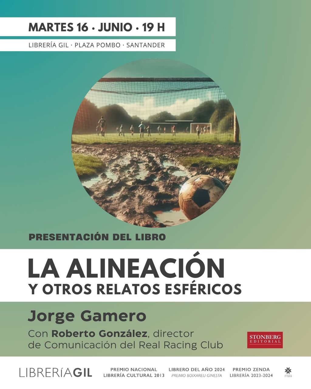 Presentación de "La alineación y otros relatos esféricos", de Jorge Gamero