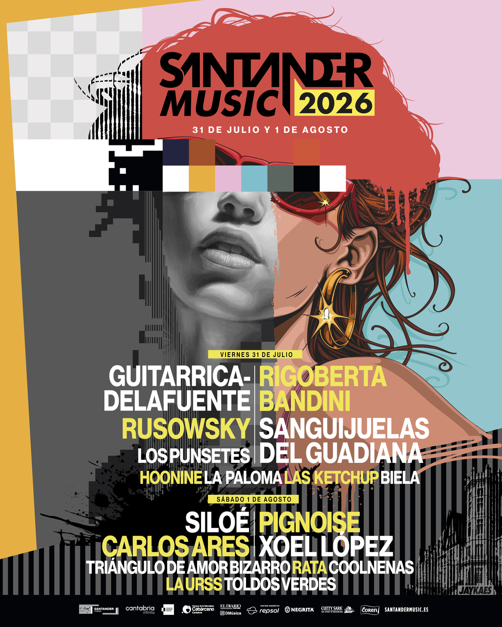 Segunda jornada del Santander Music 2026: Siloé, Carlos Ares, Pignoise y Xoel López