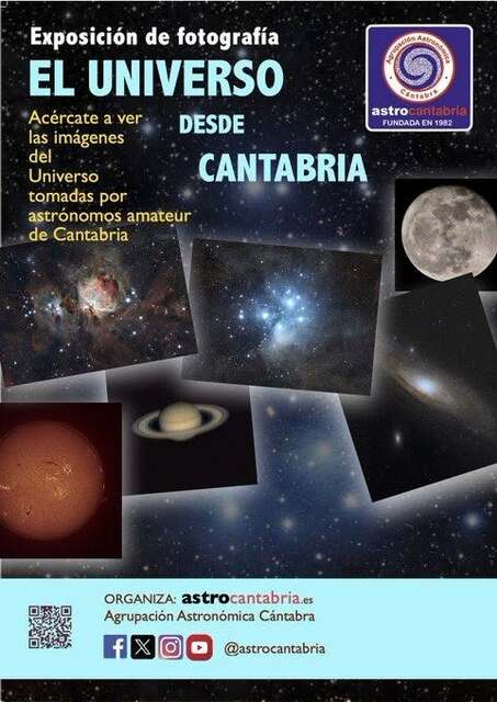 Visita guiada a la exposición fotográfica "El Universo desde Cantabria"