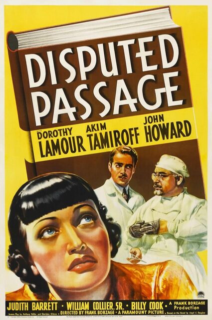 Ciclo Frank Borzage: "Disputed Passage" (V.O.S.E.)