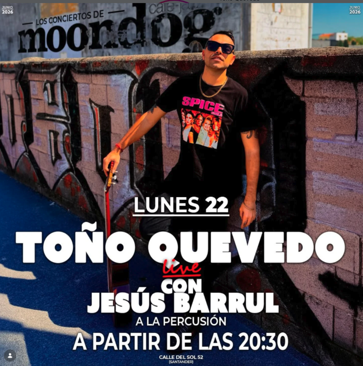 Toño Quevedo con Jesús Barrul a la percusión