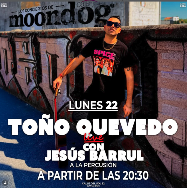 Toño Quevedo con Jesús Barrul a la percusión