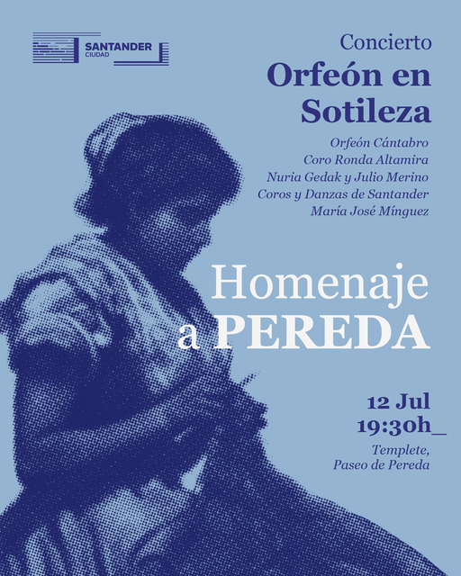 "Orfeón en Sotileza", homenaje a José María de Pereda