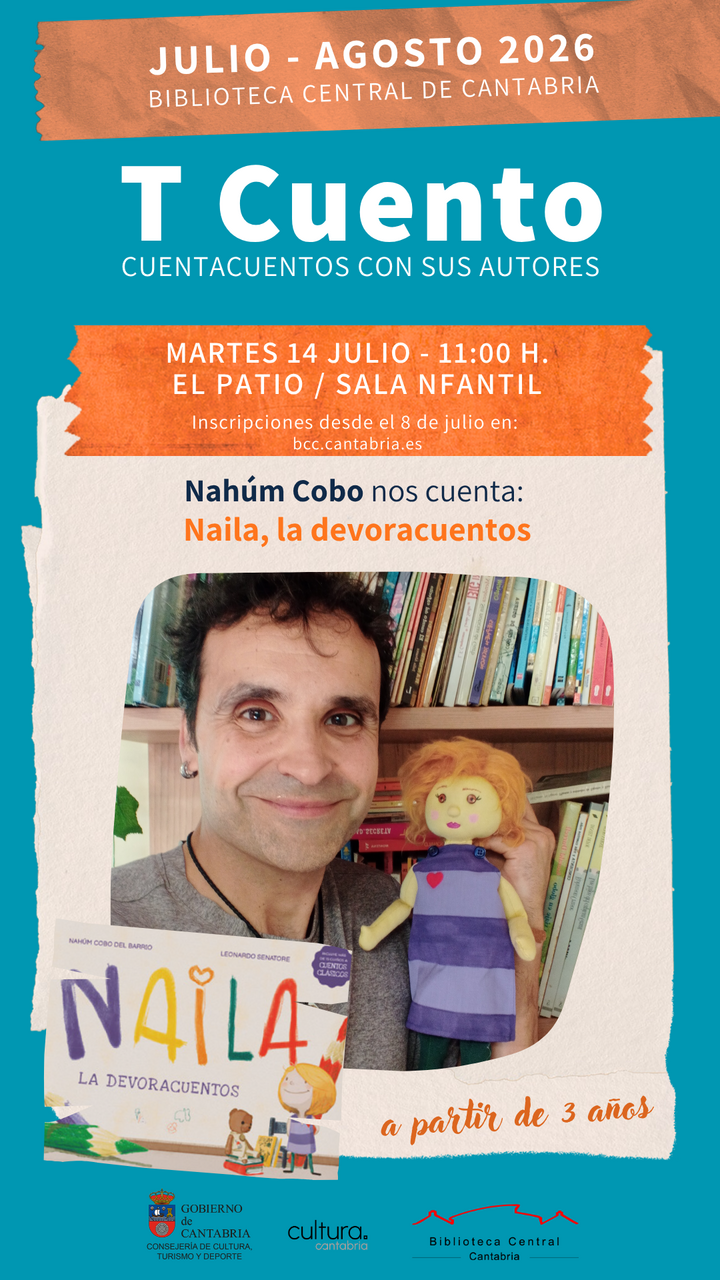 Nahúm Cobo nos cuenta "Neila, la devoracuentos"