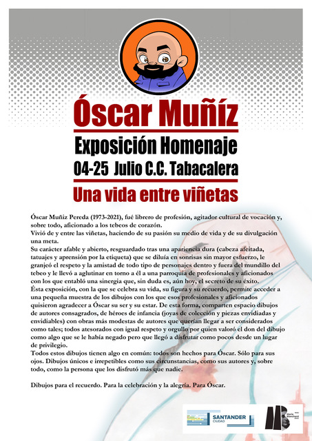 Mesa redonda y exposición homenaje a Óscar Muñiz   