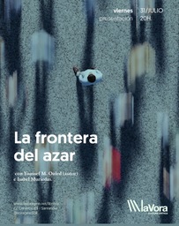 "La frontera del azar", con Youssef M. Ouled (autor) e Isabel Muriedas