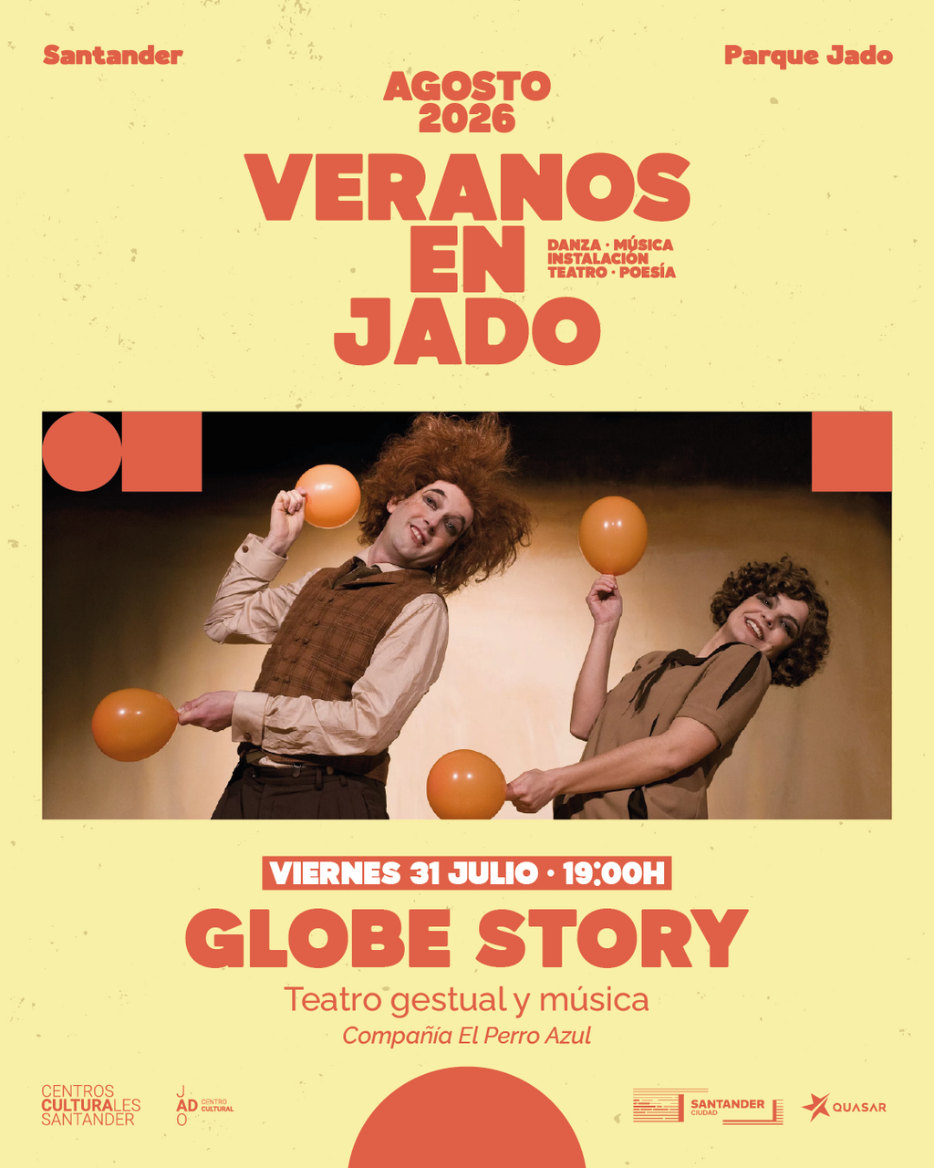 "Globe Story", una comedia de teatro gestual de El Perro Azul