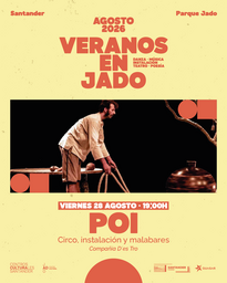 "Poi", circo, instalación y malabares de la compañía D´es Tro