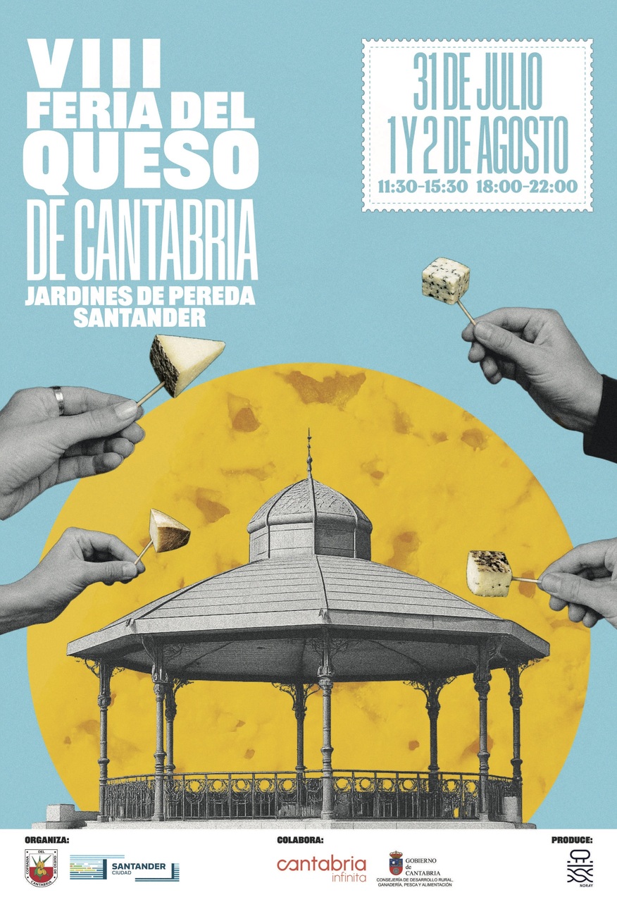 VIII Feria del Queso Ciudad de Santander con conciertos y actuaciones