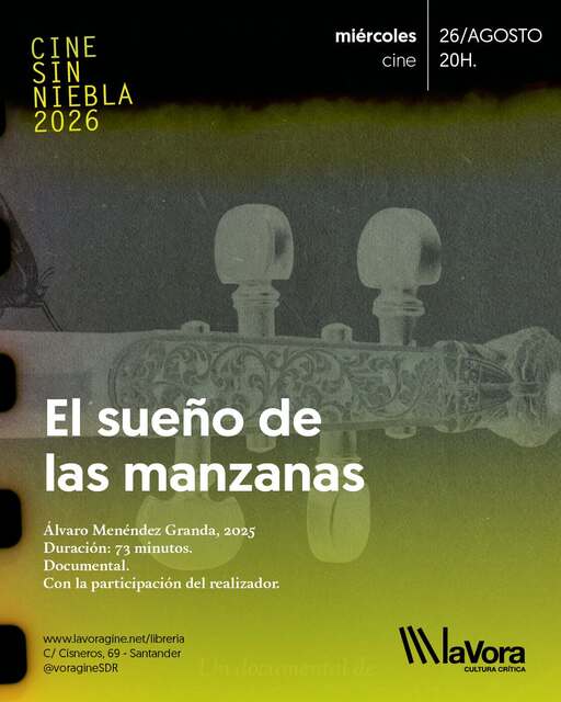 Cine sin Niebla 2026: "El sueño de las manzanas", de Álvaro Menéndez Granda