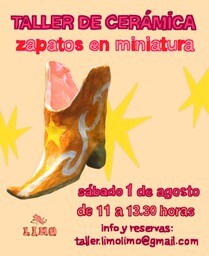 Taller de cerámica "Zapatos en miniatura"