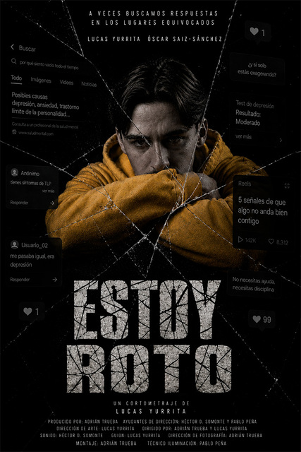 Estreno del cortometraje "Estoy roto", de Lucas Yurrita
