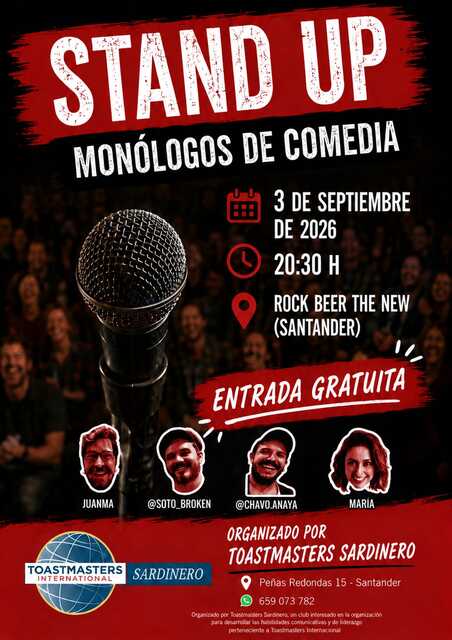 Stand Up. Monólogos de comedia