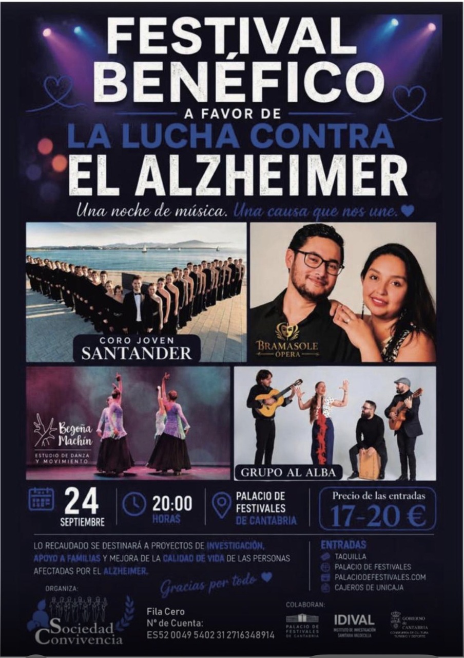 Concierto a favor de la investigación del Alzheimer