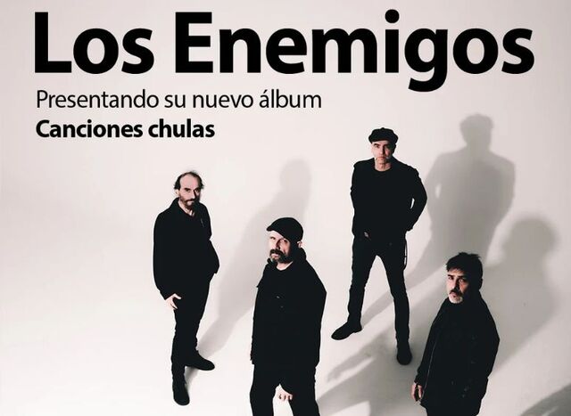 Los Enemigos, presentando su nuevo álbum "Canciones chulas"