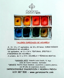 Taller de acuarela y técnicas mixtas
