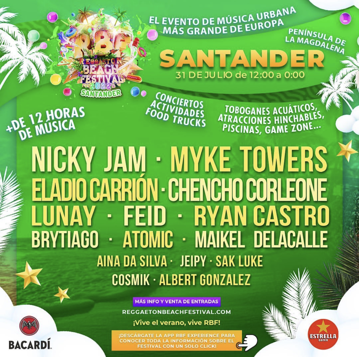 Reggaeton Beach Festival Santander 2022 Santander Creativa