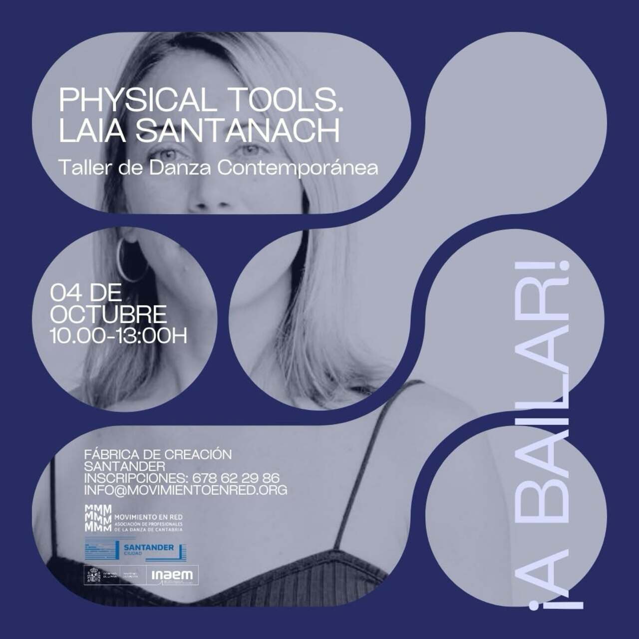 "Physical tools", taller de danza contemporánea con Laia Santanach