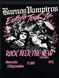 Buenos Vampiros. Europa Tour'26