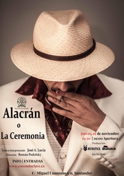 "Alacrán o la ceremonia", una obra de Murática Teatro