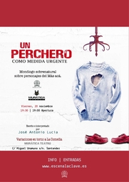 "Un perchero como medida urgente", comedia absurda de Murática Teatro