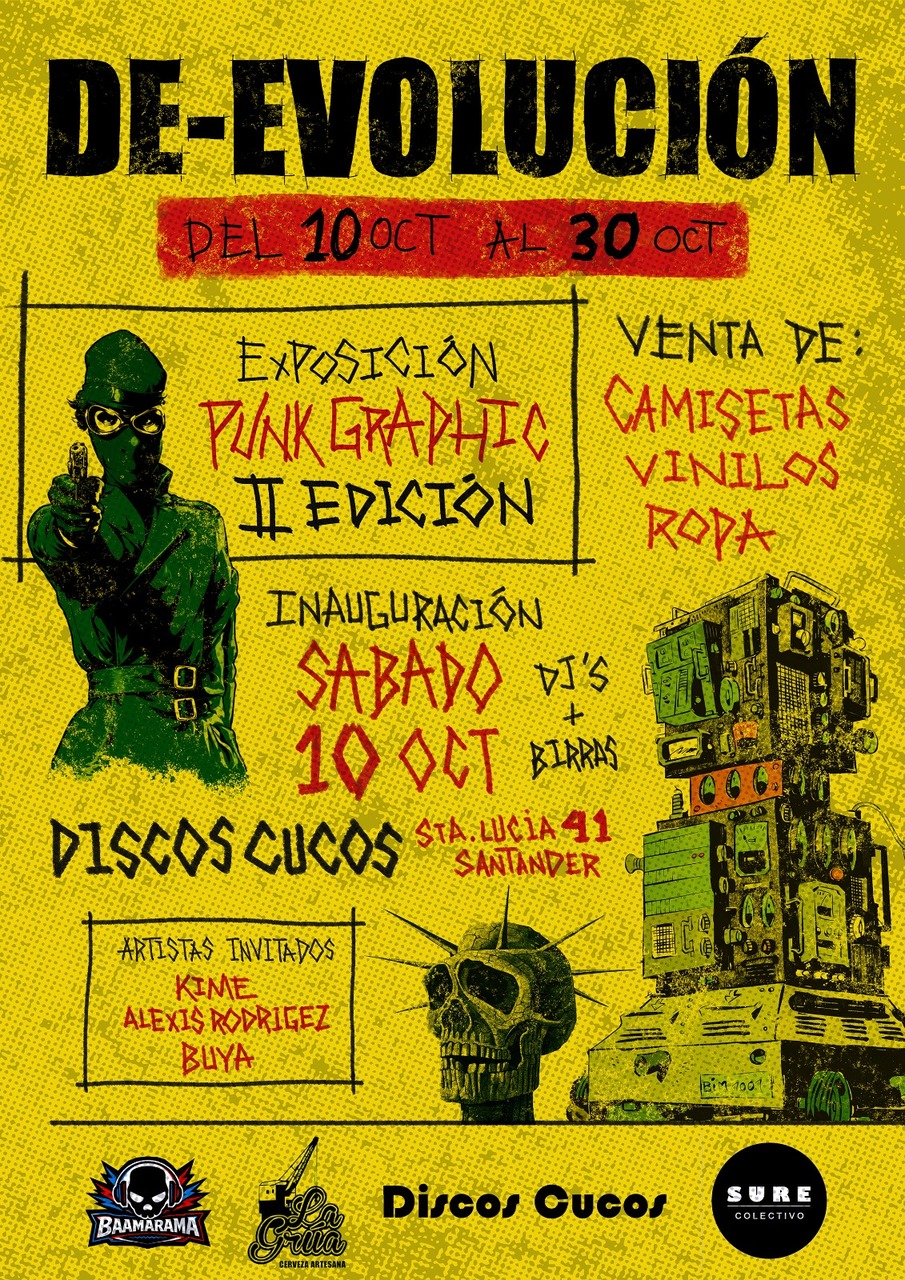 "De-Evolución", segunda edición de "Punk Graphics"