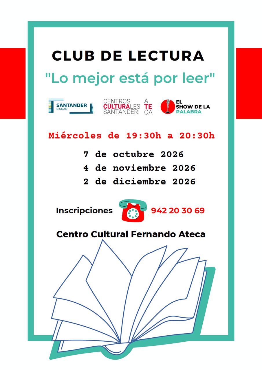 Nueva edición del club de lectura "Lo mejor está por leer"