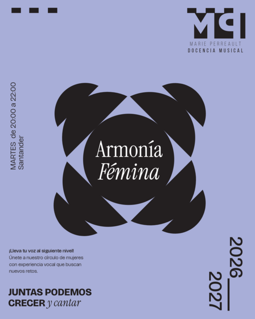Grupo vocal Armonía Fémina. Curso 26-27
