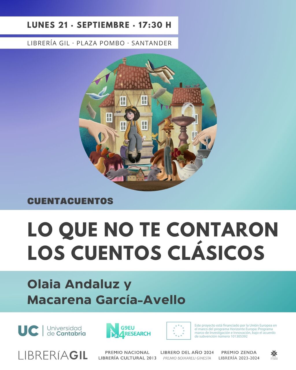 Cuentacuentos "Lo que no te contaron los cuentos clásicos"