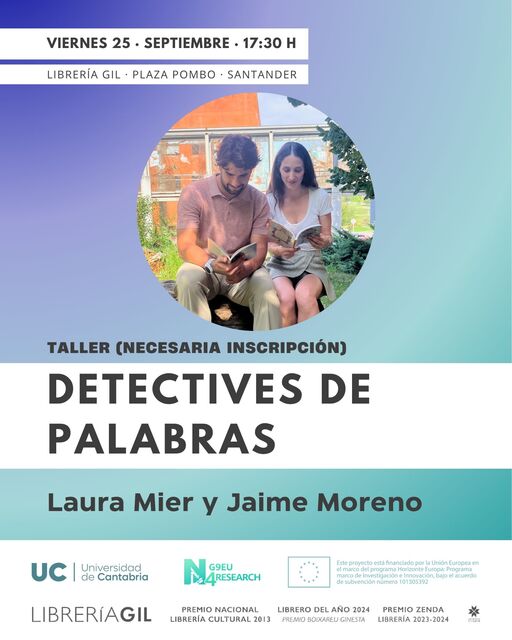 "Detectives de palabras", con Laura Mier y Jaime Moreno
