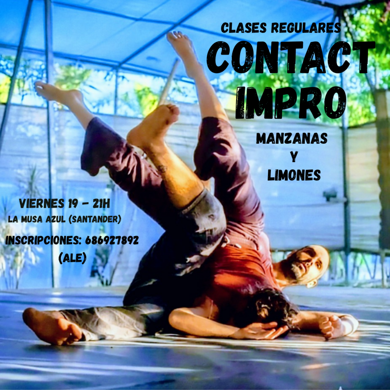 Manzanas y limones: clases regulares de contact impro