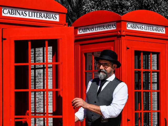 "Cabinas literarias”, una instalación de Proyecto Cultura