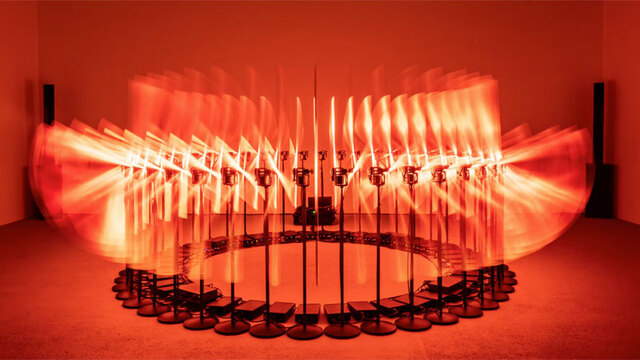 Descubre "Flux", una experiencia visual y acústica de Collectif Scale