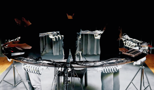 "Spiral", performance sonora y visual