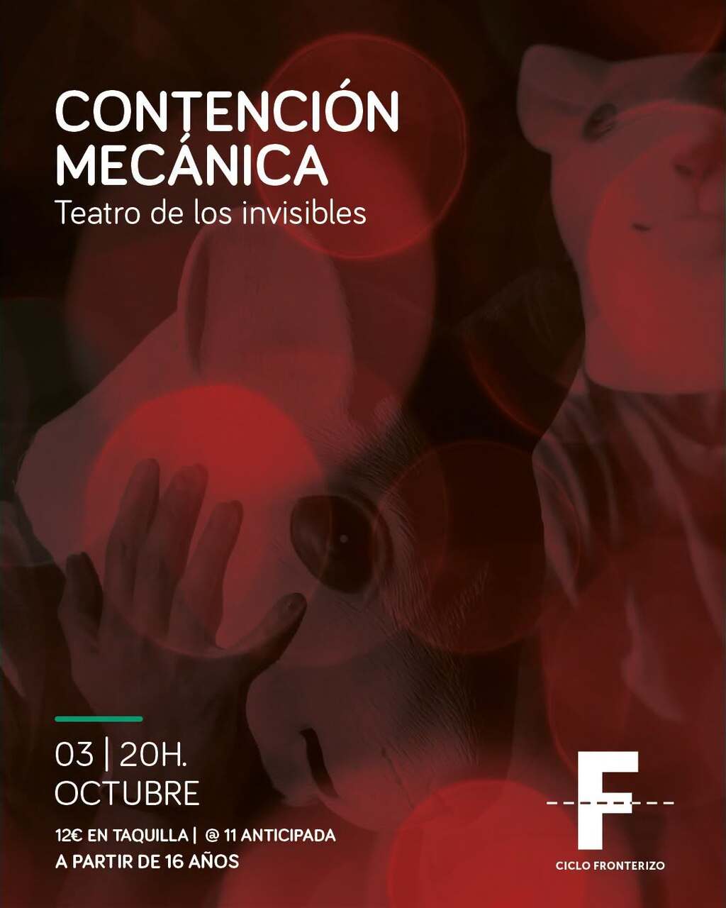 Teatro de los Invisibles presenta "Contención mecánica"