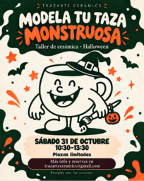 Taller de cerámica "Modela tu taza monstruosa"