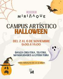 Campus artístico infantil de Halloween