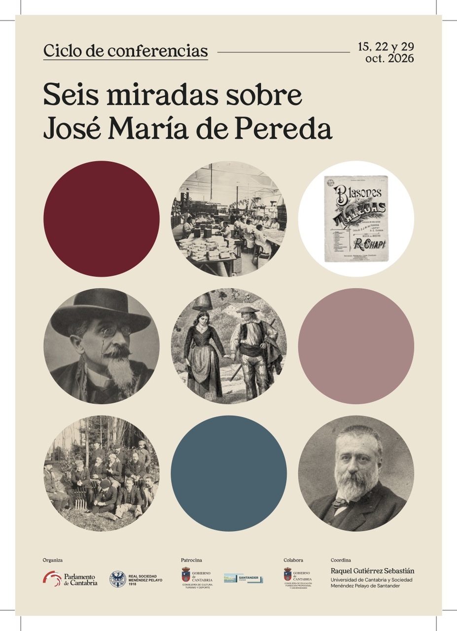 "La mirada sobre el literato José María de Pereda": ponencias de Borja Rodríguez y Raquel Gutiérrez Sebastián