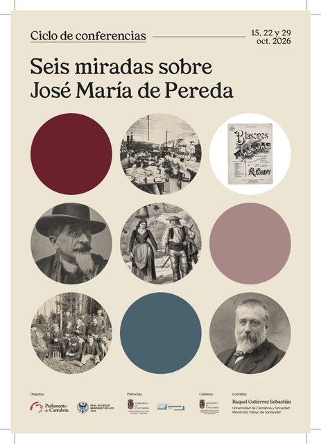 "La mirada sobre el literato José María de Pereda": ponencias de Borja Rodríguez y Raquel Gutiérrez Sebastián