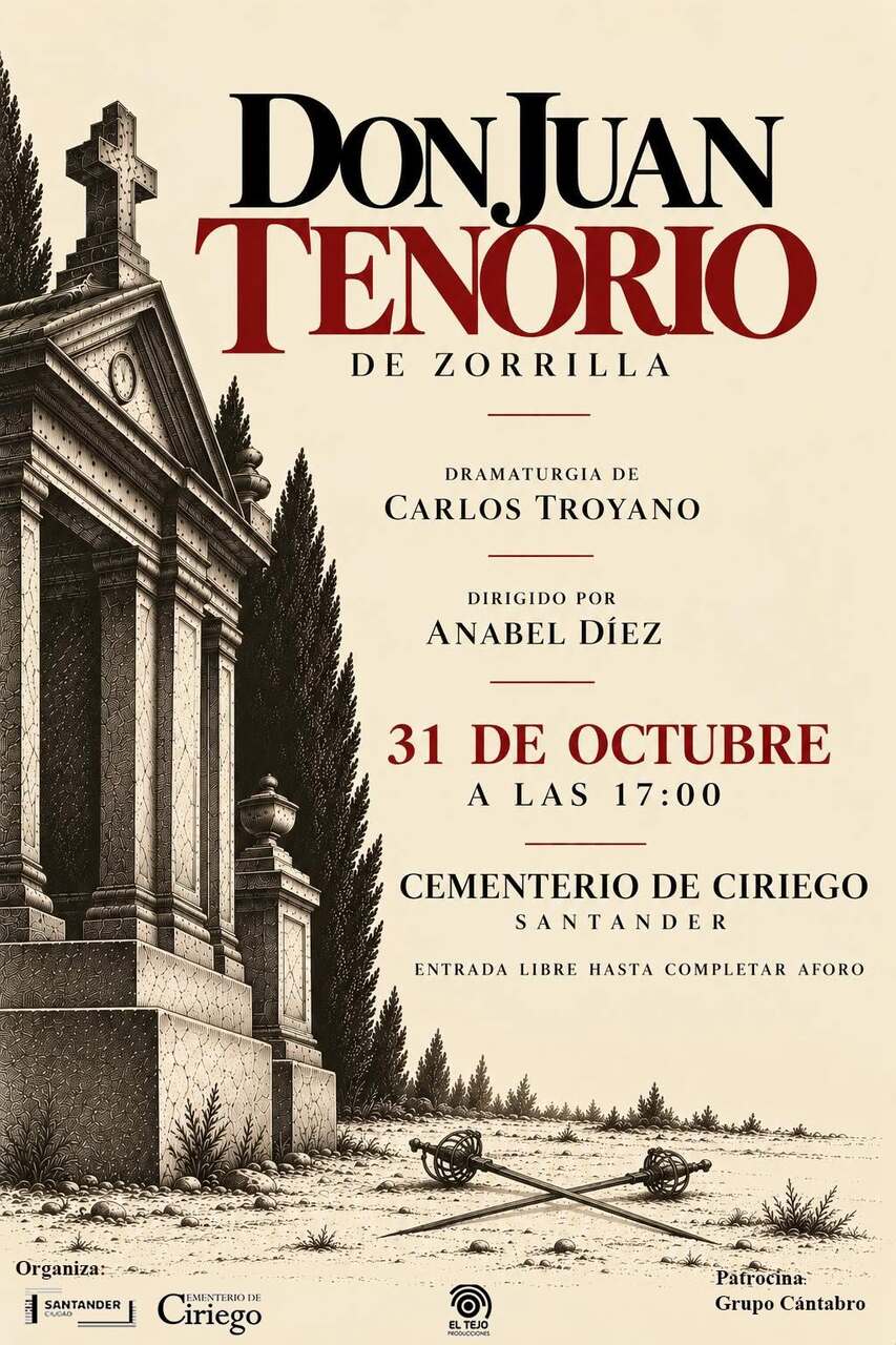 "Don Juan Tenorio", representación de El Tejo Producciones