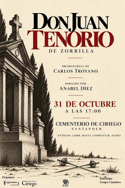 "Don Juan Tenorio", representación de El Tejo Producciones
