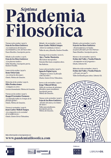 "Los placeres tardíos", taller filosófico con Iván de los Ríos