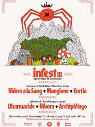 Segunda jornada del XI Infest: Dharmacide, Víbora y Archipiélago